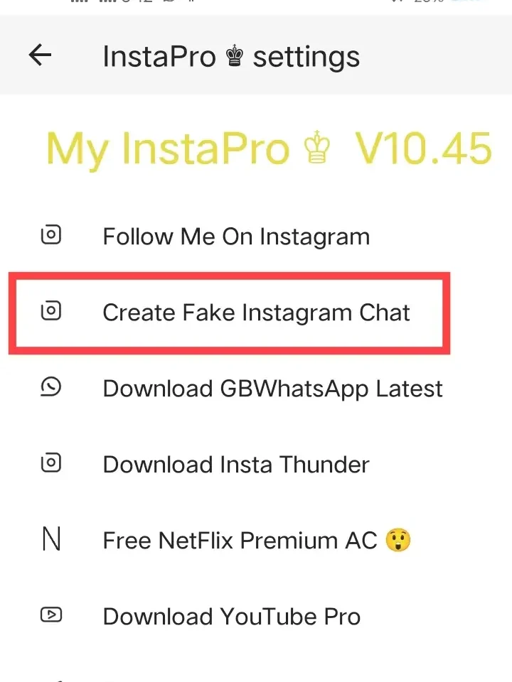 Create a Fake Instagram Chat