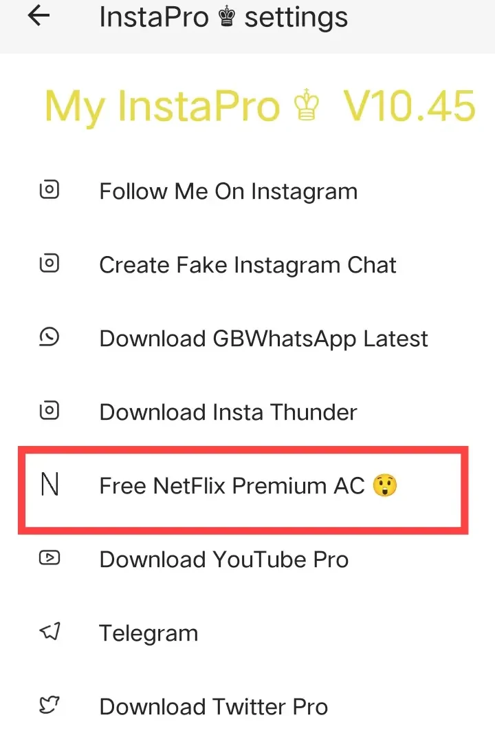 Free Netflix Premium AC 
